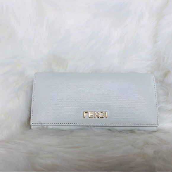 Fendi Logo Long Continental Wallet - Picture 2 of 8